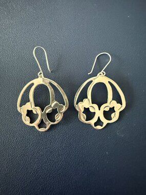 Like New Large Sterling Silver Earrings